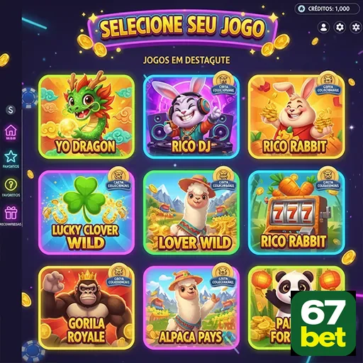 Ilustração de Diversidade de Jogos