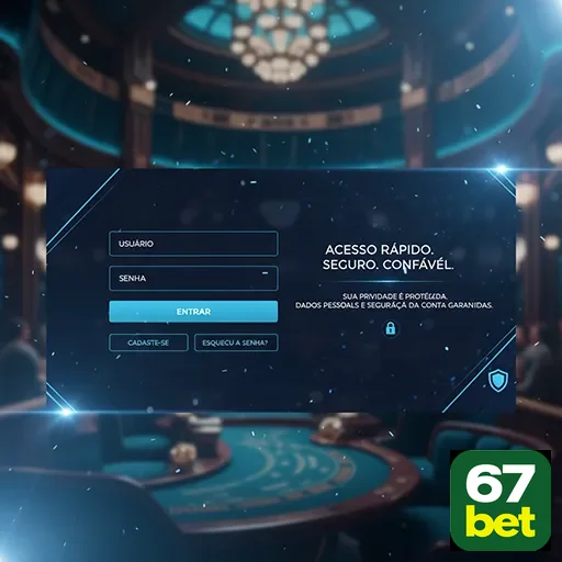 Ilustração de Explore o cassino online 67bet com recompensas VIP