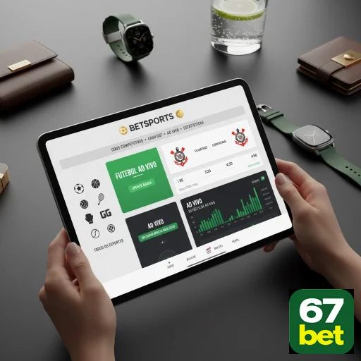 Ilustração de Explore a plataforma de jogos 67bet com segurança e benefícios VIP