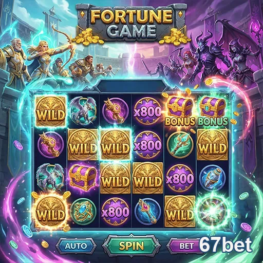 Jogos de cassino online em destaque na 67bet